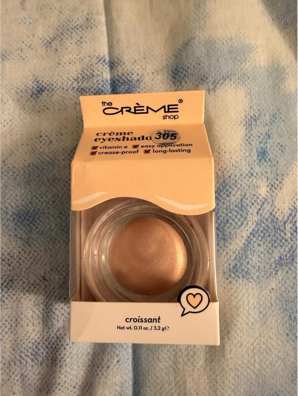 The Crème Shop - Crème Eyeshadow (Croissant) - NEW